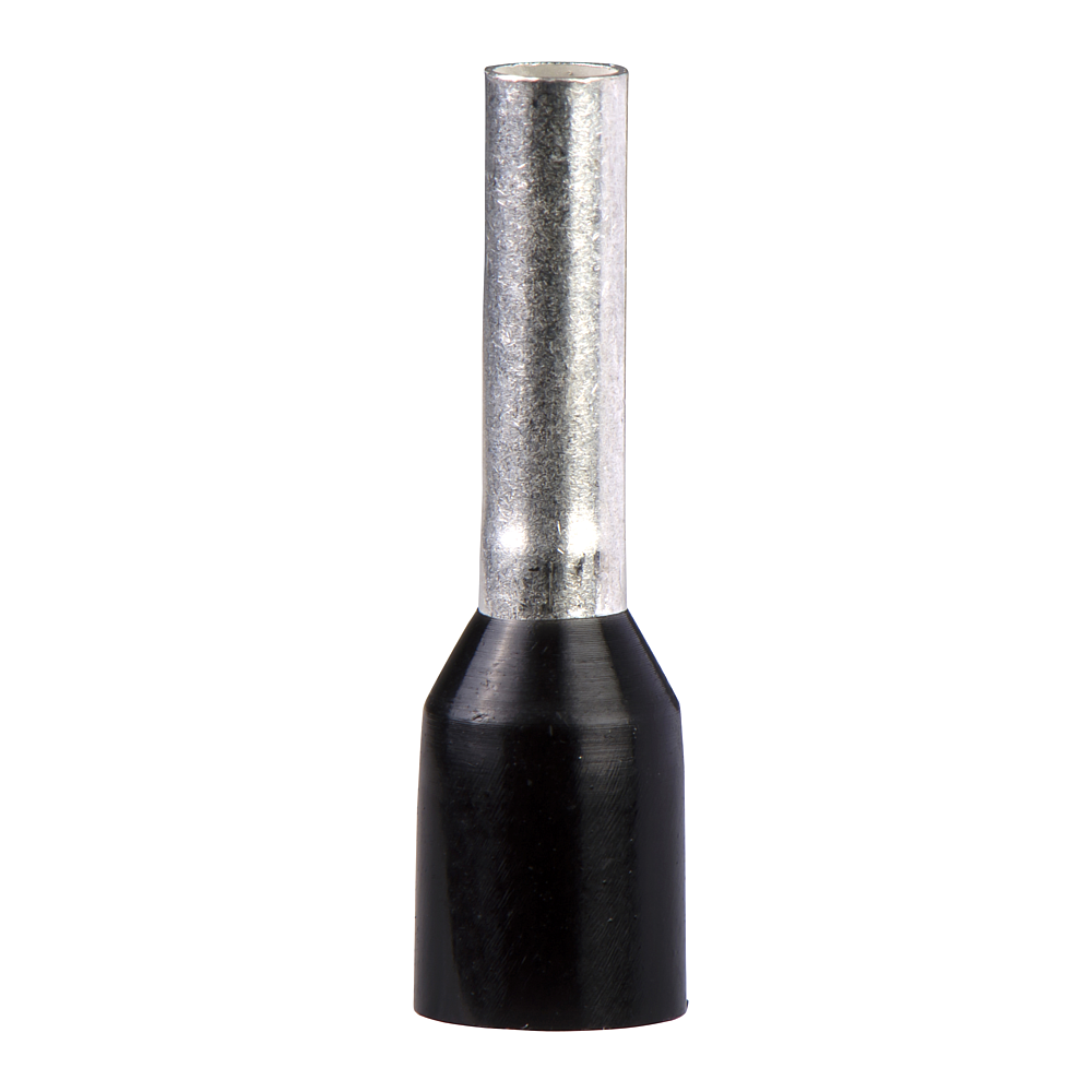 Embout moyen 1,5mm² noir NF